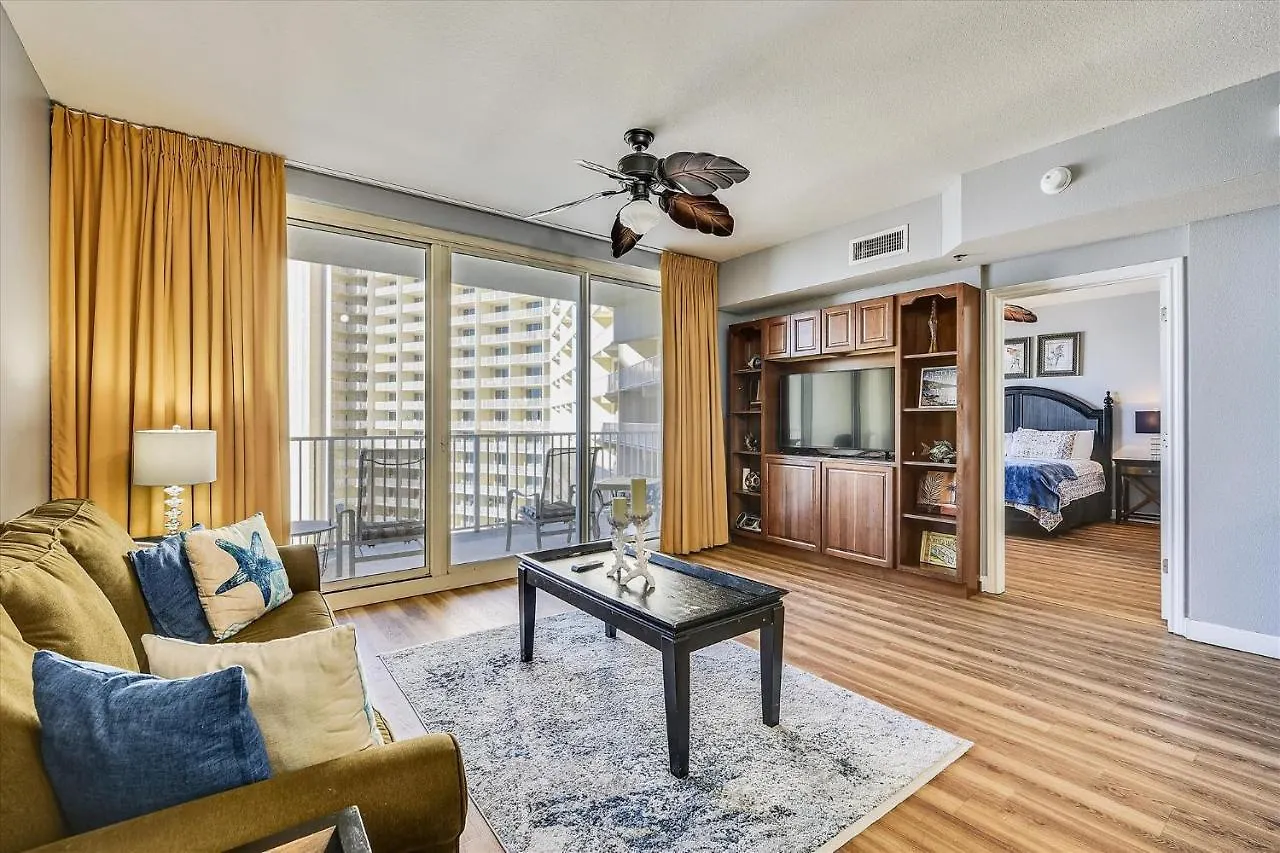 Apartment Shores Of Panama 1017 - 1 Bedroom Bunkroom Sleeps 6, Free Fun! Condo Panama City Beach