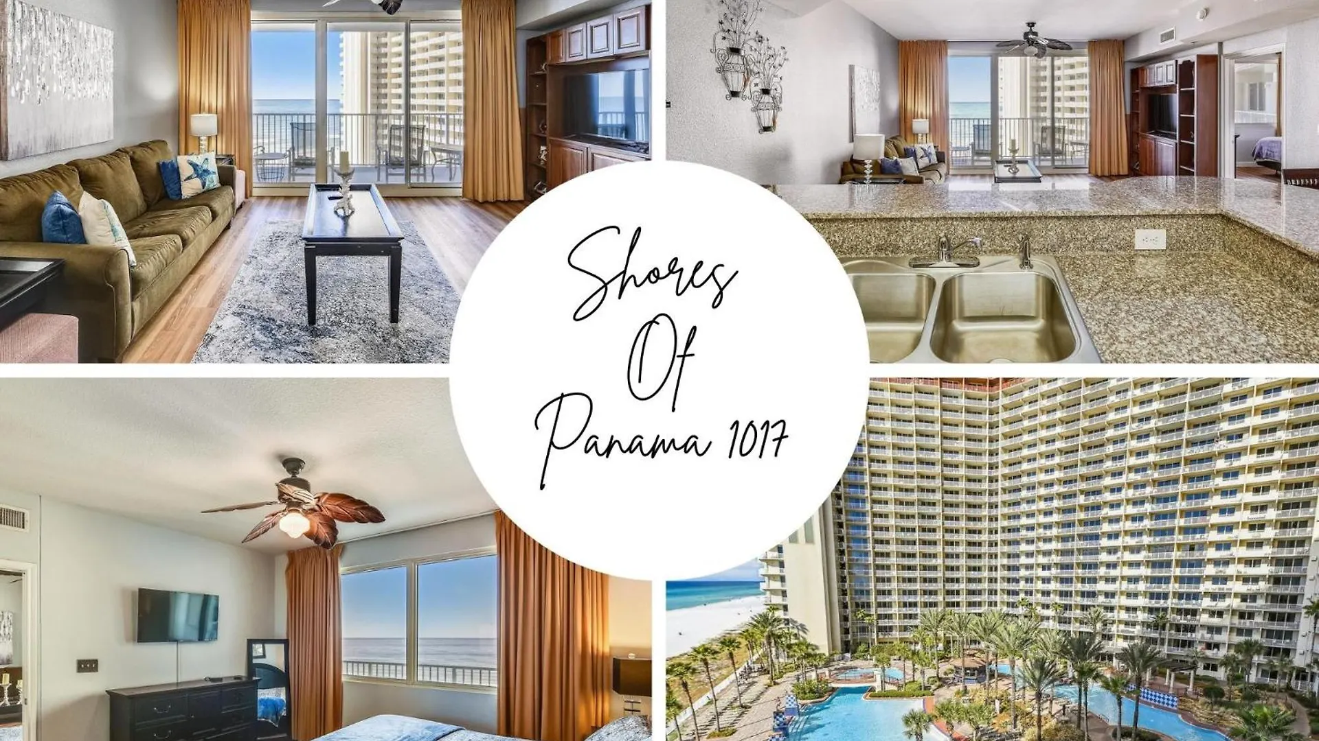 Shores Of Panama 1017 - 1 Bedroom Bunkroom Sleeps 6, Free Fun! Condo Panama City Beach