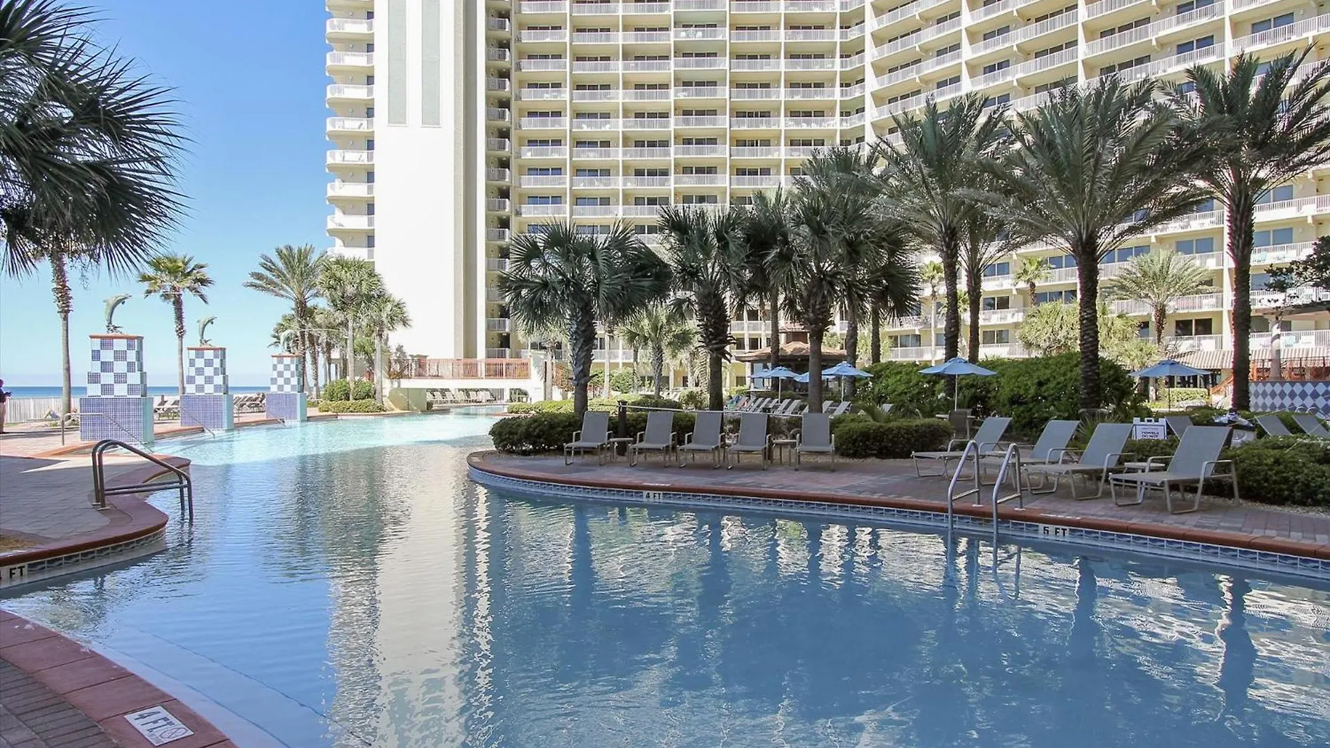 Shores Of Panama 1017 - 1 Bedroom Bunkroom Sleeps 6, Free Fun! Condo Panama City Beach Apartment